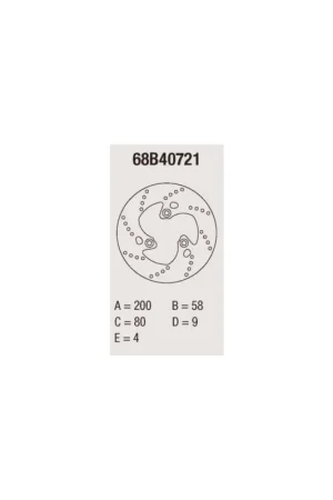 DISCOS BREMBO FIJOS ORO 68B40721 - MALAGUTI F 12 PHANTOM TWIN DISK (02-) 100CC Favorito De Clientes