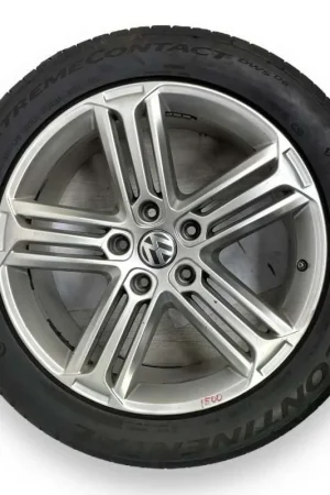2010-2014 Volkswagen Touareg 7P 20" Wheel Rim w/ Tire Garantía De Devolución De Dinero