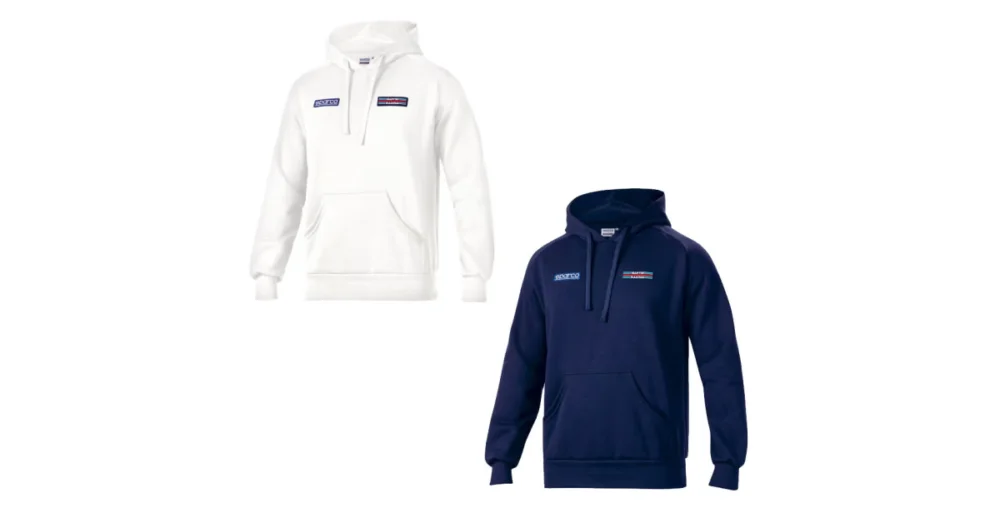Ordena Ya Sudadera con capucha Sparco Martini Racing bandas en la espalda